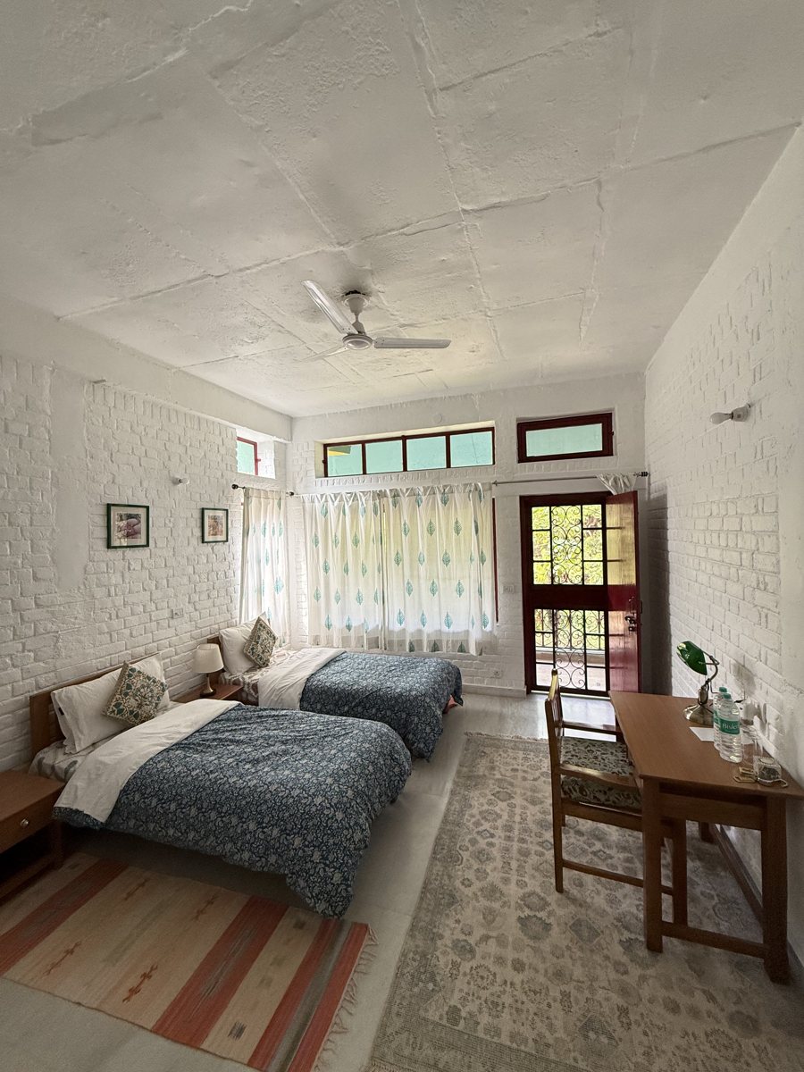 Ashram accommodation at Rishikesh Yoga School