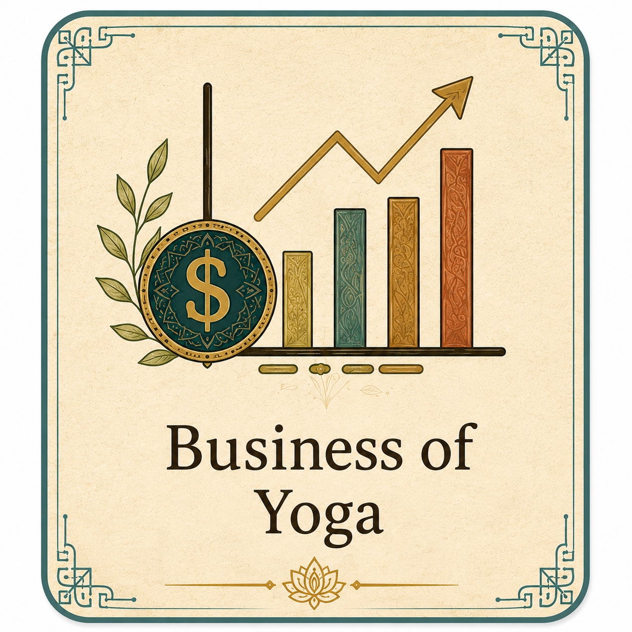 Business of Yoga — illustrated module card